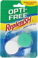 convenient and reliable opti-free contact lens case - 1 pack logo