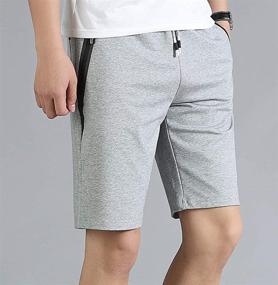 img 1 attached to 👖 Comfortable Sitmptol Cotton Sweatpants: Drawstring, Pockets - Boys' Clothing Shorts