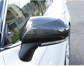 img 2 attached to 2018-2020 Camry Carbon Fiber Side Mirror Cover Overlay for Enhanced Style & Protection