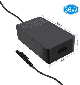 img 2 attached to 🔌 High-Quality 36W Surface Pro Charger Replacement with USB Charging Port - Compatible with Microsoft Surface Pro 3, Pro 4, Pro 5, Pro 6, and Surface Laptop - 1625 AC Adapter Power Supply