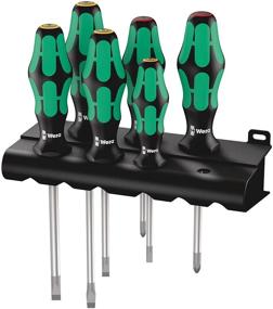 img 4 attached to 🔧 Wera 5105650001 Kraftform Plus 334/6 Screwdriver Set with Rack and Lasertip - 6-Piece Kit for Efficient Screwdriving
