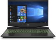 💻 hp pavilion gaming laptop 15.6-inch, intel core i5-9300h, nvidia geforce gtx 1650 (4 gb), 8 gb ram, 256 gb ssd, windows 10 home (15-dk0020nr, shadow black/acid green) logo