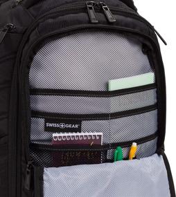 img 2 attached to 🎒 Черно-белый рюкзак Monochrome SwissGear ScanSmart для ноутбука