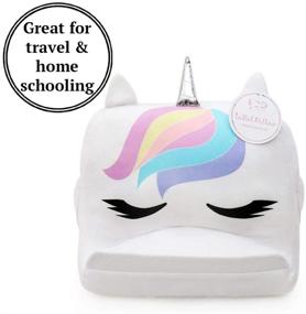 img 3 attached to 🦄 Unicorn Tablet Holder Pillow Stand: Perfect for Girls at Home and on the Go!