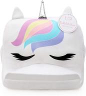 🦄 unicorn tablet holder pillow stand: perfect for girls at home and on the go! logo