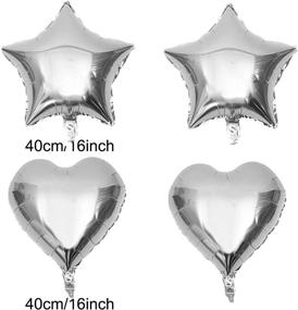 img 2 attached to ZERODECO Воздушные шары Металлические украшения на день рождения