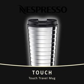 img 1 attached to ☕ Nespresso Touch Travel Mug: Silver Tumbler Stainless Steel, 16.50 Cm, New Arrival!