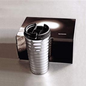 img 2 attached to ☕ Nespresso Touch Travel Mug: Silver Tumbler Stainless Steel, 16.50 Cm, New Arrival!