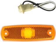 grote 45713 low-profile yellow clearance marker light with built-in reflector (bezel not included) logo