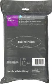 img 2 attached to 🗑️ simplehuman Custom Fit Trash Can Liner N, 45 Liters / 12 Gallons, 20-Count (2 Packs)