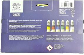 img 1 attached to 🎨 Winsor & Newton Artisan Водоразбавимые масляные краски - Набор из 6 штук, по 1,25 унции каждая