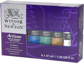 img 3 attached to 🎨 Winsor & Newton Artisan Водоразбавимые масляные краски - Набор из 6 штук, по 1,25 унции каждая