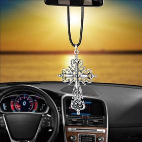 img 3 attached to Rearview Dressing Decoration Personalized Accessories