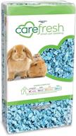 carefresh 99% dust-free blue natural paper bedding: odor control for small pets, 10 l logo