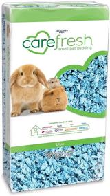 img 4 attached to Carefresh 99% Dust-Free Blue Natural Paper Bedding: Odor Control for Small Pets, 10 L