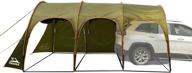 🏕️ spacious family camping tent: large 8-10 person tunnel tent for car trailers & bbqs with waterproof canopy cover - portable & versatile 15x10ft dimensions логотип