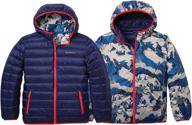 eddie bauer boys reversible jacket boys' clothing ~ jackets & coats logo