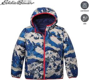 img 3 attached to Eddie Bauer Boys Reversible Jacket Boys' Clothing ~ Jackets & Coats