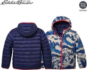 img 2 attached to Eddie Bauer Boys Reversible Jacket Boys' Clothing ~ Jackets & Coats