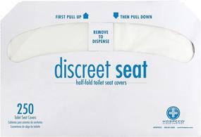 img 4 attached to 🚽 Hospeco Discreet Half Fold Toilet Covers: Premium Hygiene Solution for Restrooms