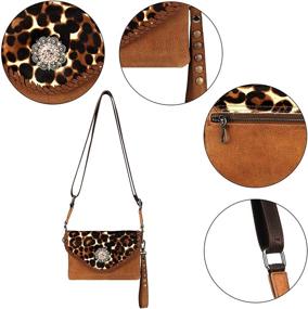 img 2 attached to Montana West Collection Crossbody Shoulder Women's Handbags & Wallets