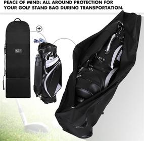 img 3 attached to 🏌️ DAREKUKU Soft Golf Travel Bags: Ultimate Convenience for Golfers on the Move