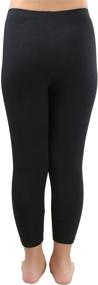 img 1 attached to 👧 Stylish and Comfortable: ToBeInStyle Girls' Basic Full Length Leggings