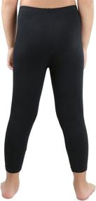 img 3 attached to 👧 Stylish and Comfortable: ToBeInStyle Girls' Basic Full Length Leggings