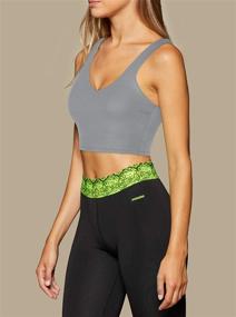 img 2 attached to LASLULU Longline Seamless Racerback Camisoles Outdoor Recreation in Outdoor Clothing