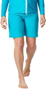 img 4 attached to 🩳 UV SKINZ UPF50 Women's Black XL Shorts - Swimwear & Cover Ups for Women