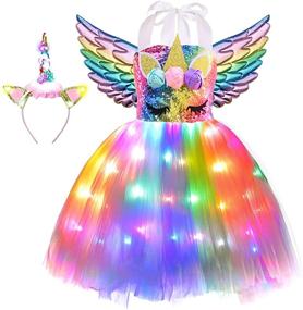 img 3 attached to 🦄 Viyorshop Unicorn Birthday and Halloween Costumes