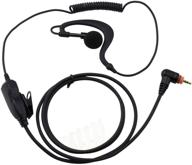 abcgoodefg clip ear earpiece motorola talkabout portable audio & video logo