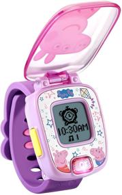 img 1 attached to 📚 VTech Peppa Purple Learning Watch: Enhance Kids' Education