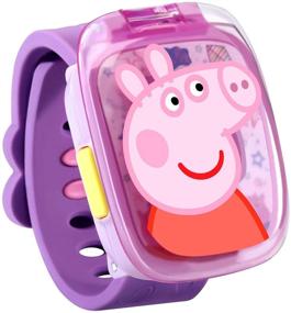 img 2 attached to 📚 VTech Peppa Purple Learning Watch: Enhance Kids' Education