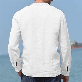 img 2 attached to 👔 Stylish and Breathable Rela Bota Fashion Men's Cotton Clothing for Shirts