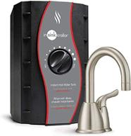 🚰 insinkerator hot150: sleek satin nickel design for effortless hot water dispensing logo