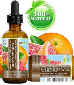 img 3 attached to 🍊 Grapefruit Seed Oil - 100% Pure, Natural, Cold Pressed Carrier Oil for Skin, Hair, and Lip Care - 0.5 Fl.oz. (15 ml) - Rich in Vitamin A, C, E, and Fruit Enzymes