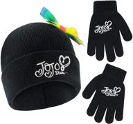 nickelodeon winter beanie gloves little girls' accessories logo