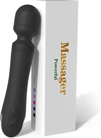 img 4 attached to 🔥 Cordless-Vibration YETRUN Personal Massager: Body Back Pain Relief (Black) - A Game-Changer!