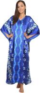 🌸 stunning twilight floral print caftan - up2date fashion, style# caf-36, one size plus logo