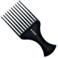 kent spc86 salon-style hair pick and barber comb - curl-friendly hair pick and afro 💇 parting comb - hair care comb for thick hair - premium kent barber supplies and hair comb logo