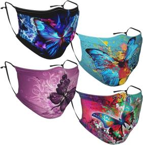 img 3 attached to Butterfly Breathable Adjustable Anti Dust Sun Proof