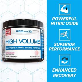 img 2 attached to 🍓 PEScience High Volume: Raspberry Lemonade Nitric Oxide Booster Pre Workout Powder, Caffeine-Free