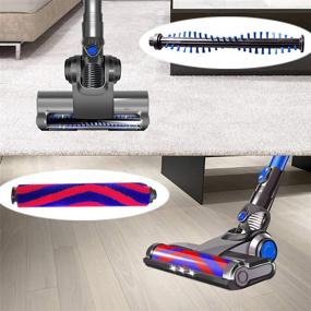 img 2 attached to 🧹 NEQUARE A18 Full-Size Cordless Vacuum with LED Power Brush for Hard Floors