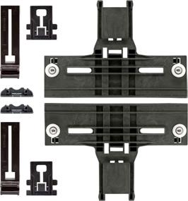 img 4 attached to 🔧 2 Sets of Upgraded Dishwasher Top Rack Adjuster Kit with Wheels (W10350376, W10195840, W10195839, W10508950) by Sikawai - Fits Whirlpool Ken-more Dishwashers - Replaces W10712394