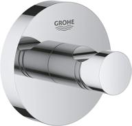 🛁 grohe essentials robe hook 40364001 - polished chrome | enhanced seo logo