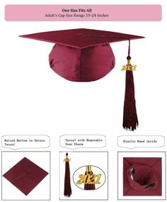 img 1 attached to 🎓 Stylish Size54FF Boys' Graduation Uniforms for a Memorable Ceremony by HEPNA