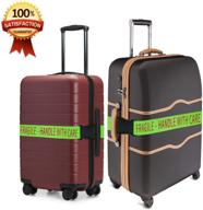 adjustable suitcases for airports: pack your luggage logo