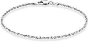 img 4 attached to 💎 PYTALI Sterling Bracelet with Initial - Girls' Jewelry