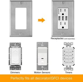 img 3 attached to ENERLITES Decorator Receptacle Corrosive 7731 10PCS